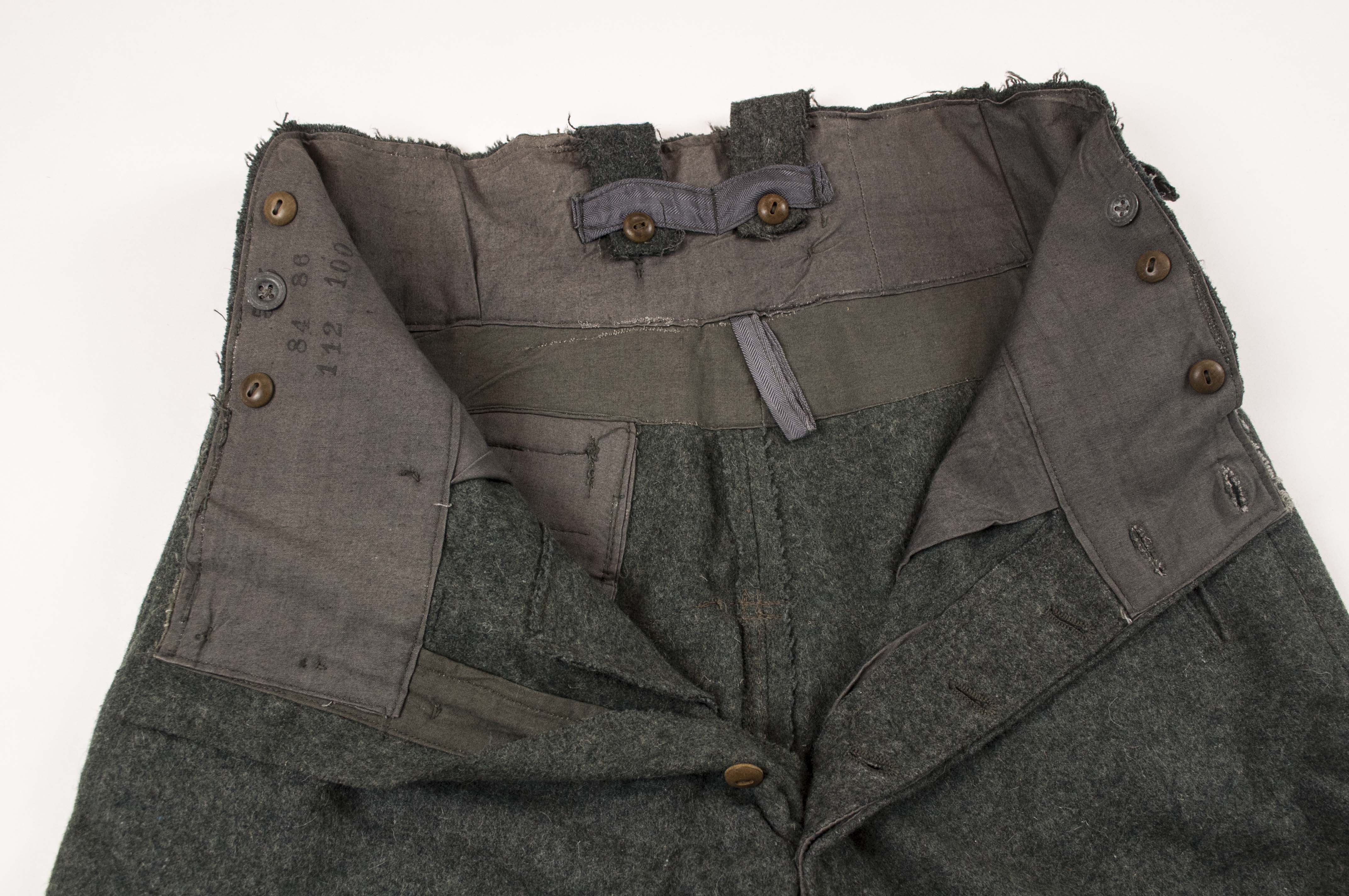 M42 trousers – Waffen-SS – Wool – 525 – fjm44