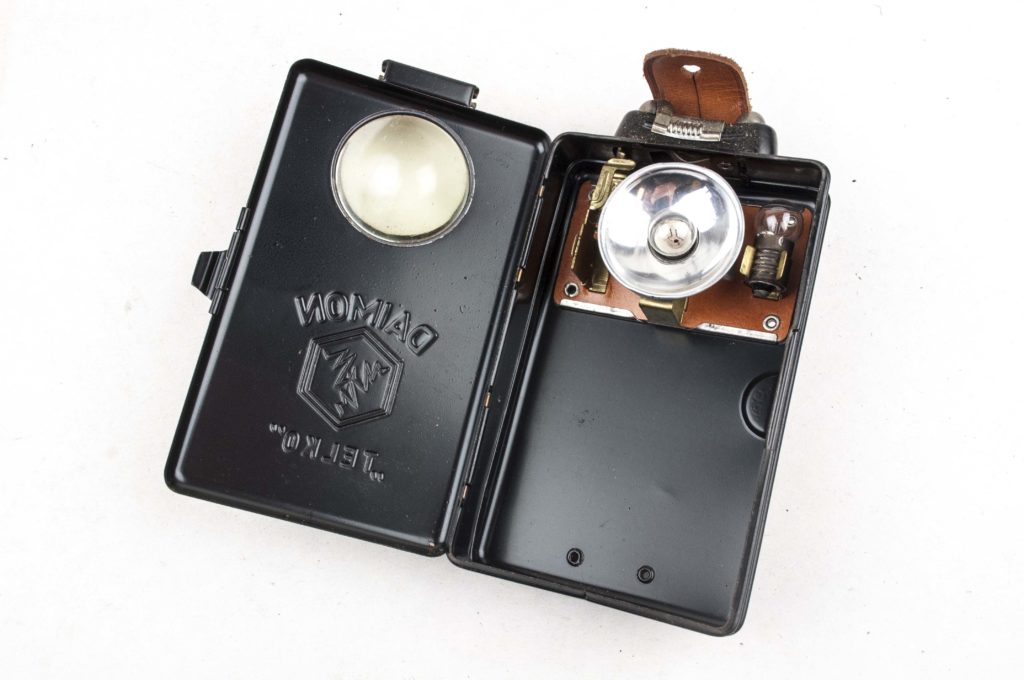 Telko Box Flashlight – Daimon Telko – With original factory box – fjm44