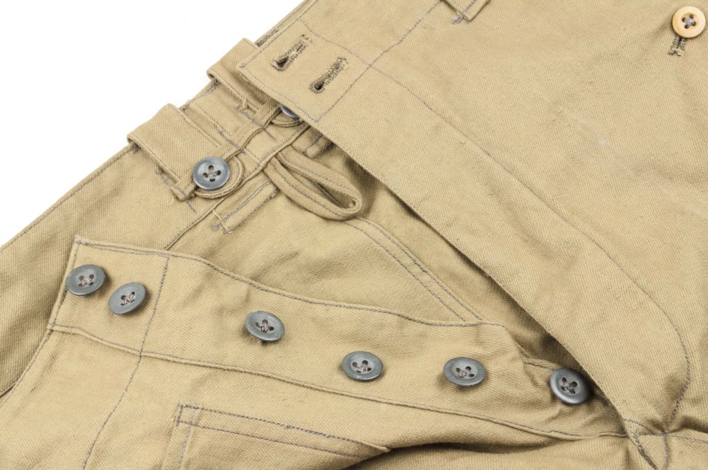 Tropical “Saharina” trousers – Waffen-SS – Neuerner Waeschefabrik – fjm44