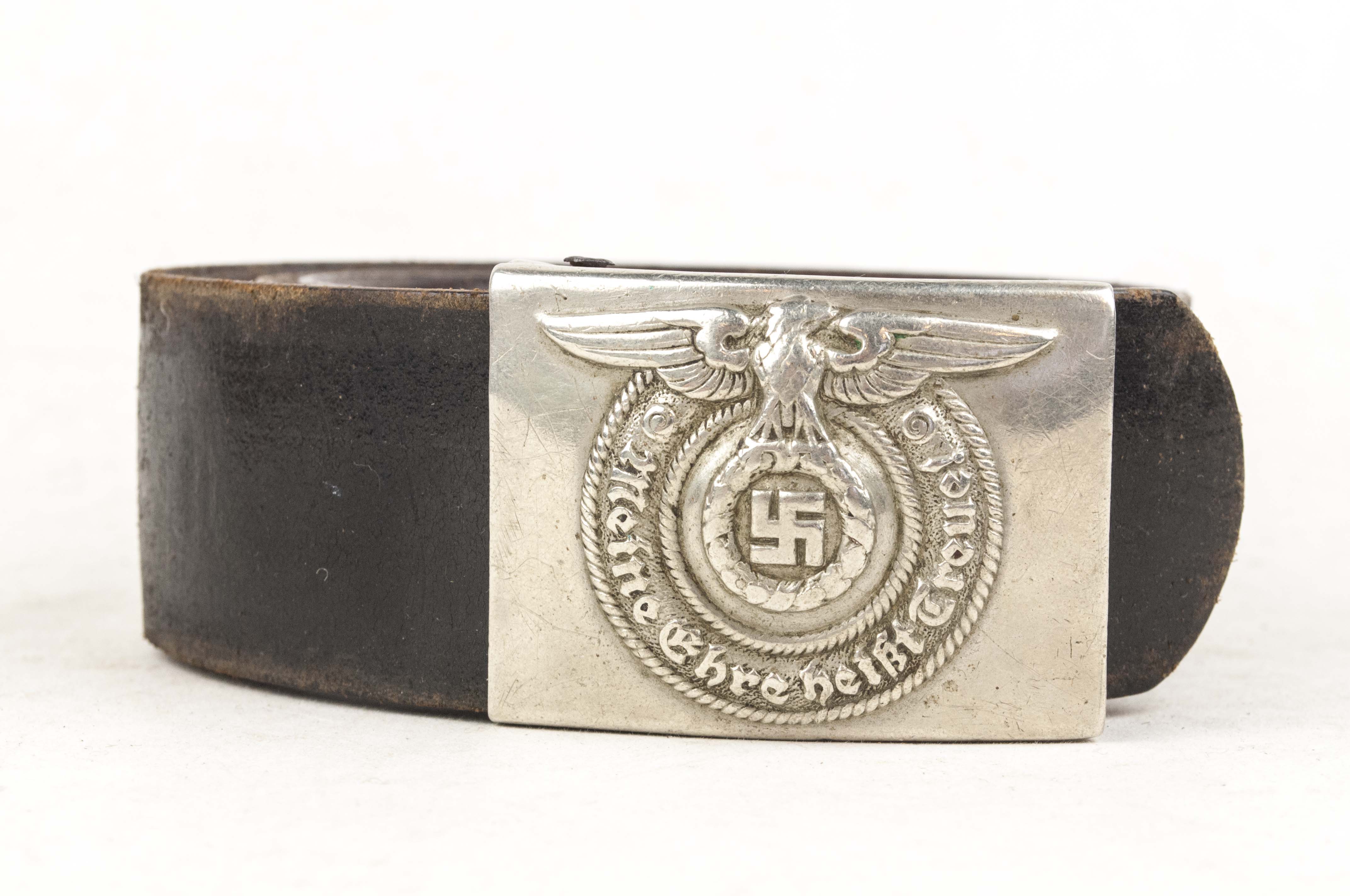 Equipment belt – Waffen-SS – VA 415/39 ᛋᛋ – O & C Ges. Gesch. – fjm44