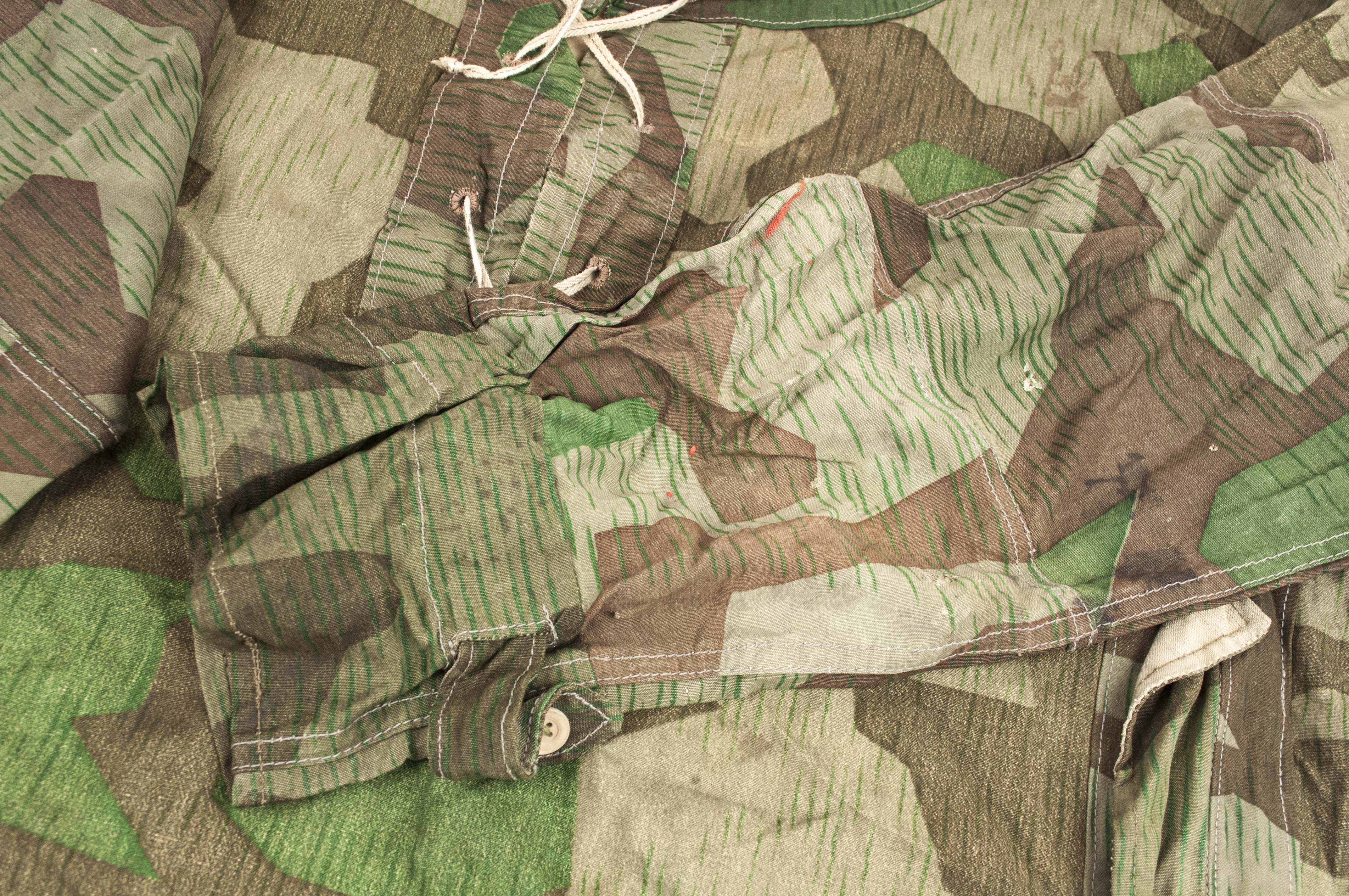 Camouflage smock – Heer -Splittertarn – Hoodless – fjm44