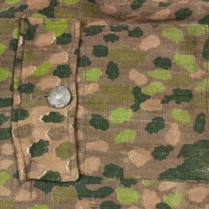 Combat worn Waffen-SS Dot44 HBT camouflage tunic – fjm44