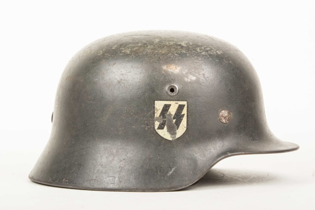 Helmet – M40 – ET64 – Waffen SS – Single decal – fjm44