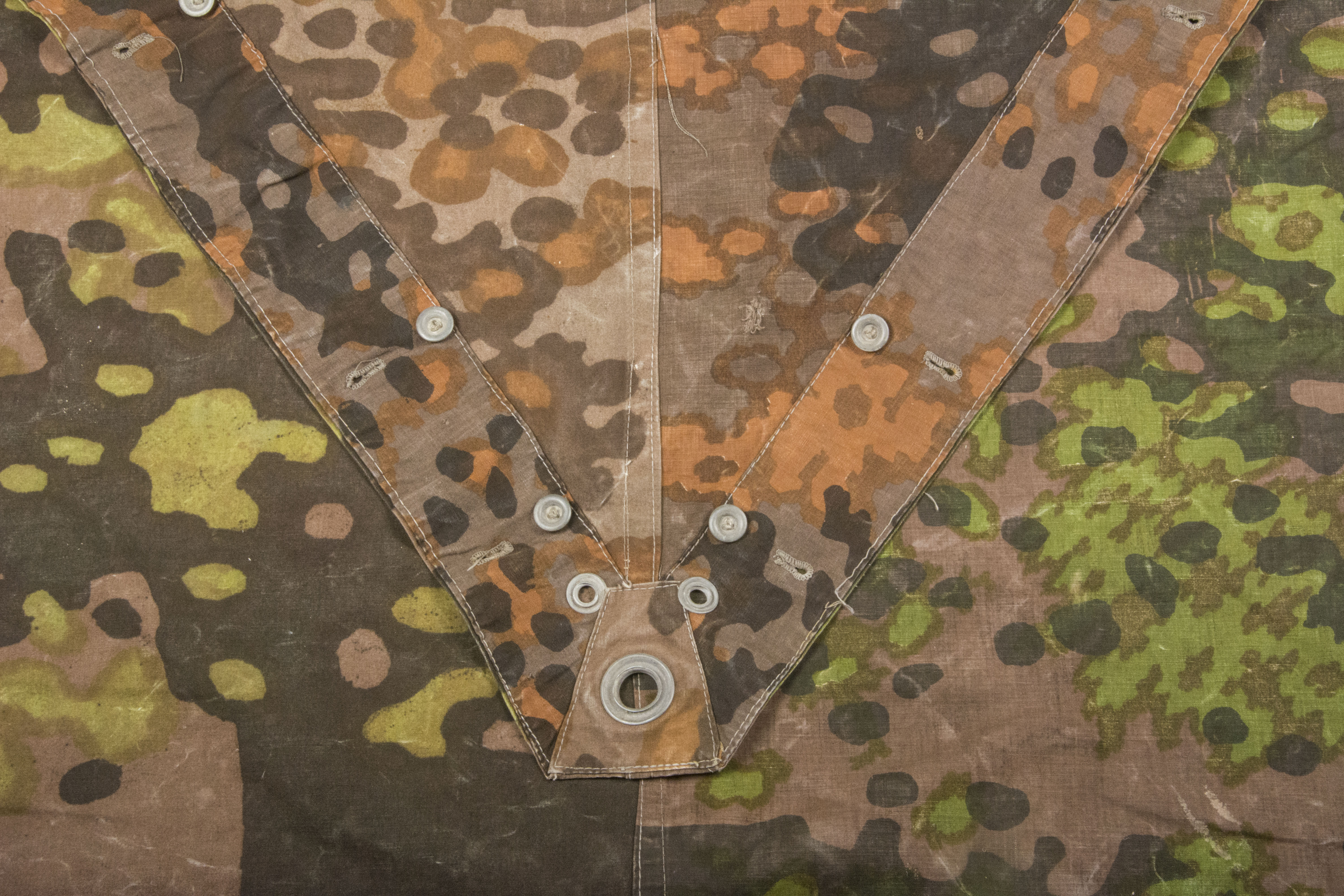 Waffen-SS Plane tree 1/2 camouflage mix M31 Zeltbahn – fjm44