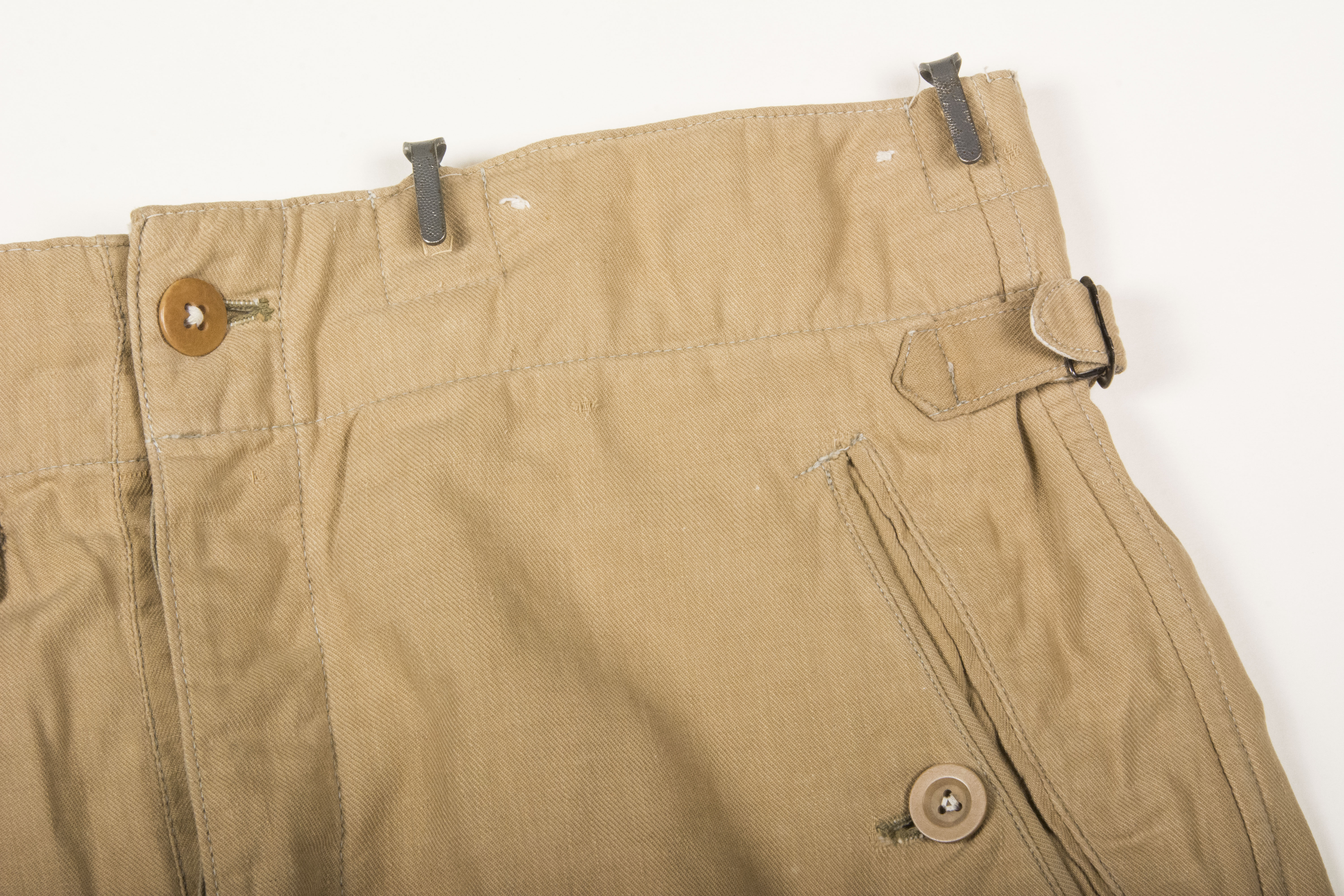 Short Waffen-SS Sahariana trousers – fjm44
