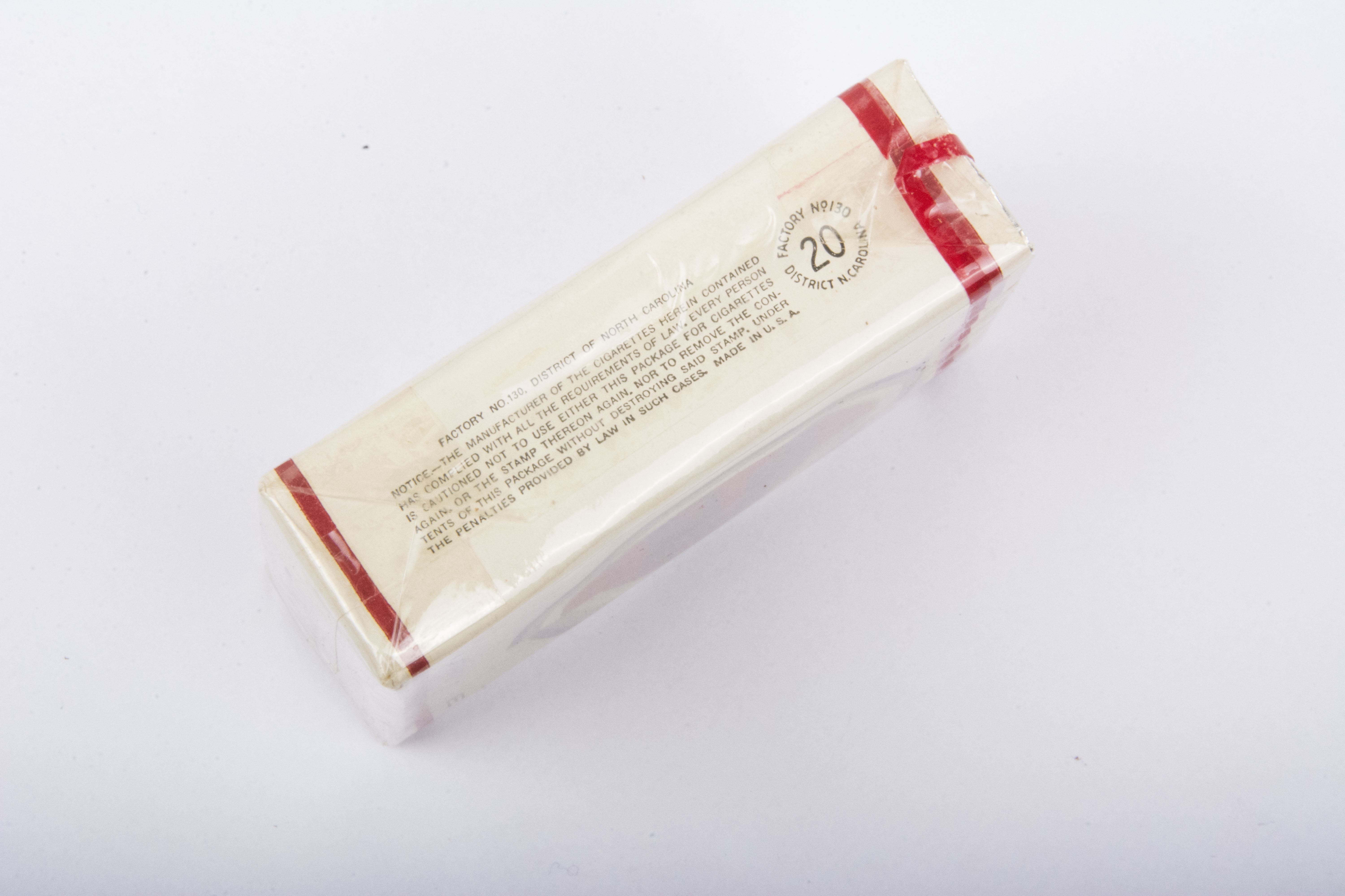Mint original pack of wartime Lucky Strike cigarettes – fjm44