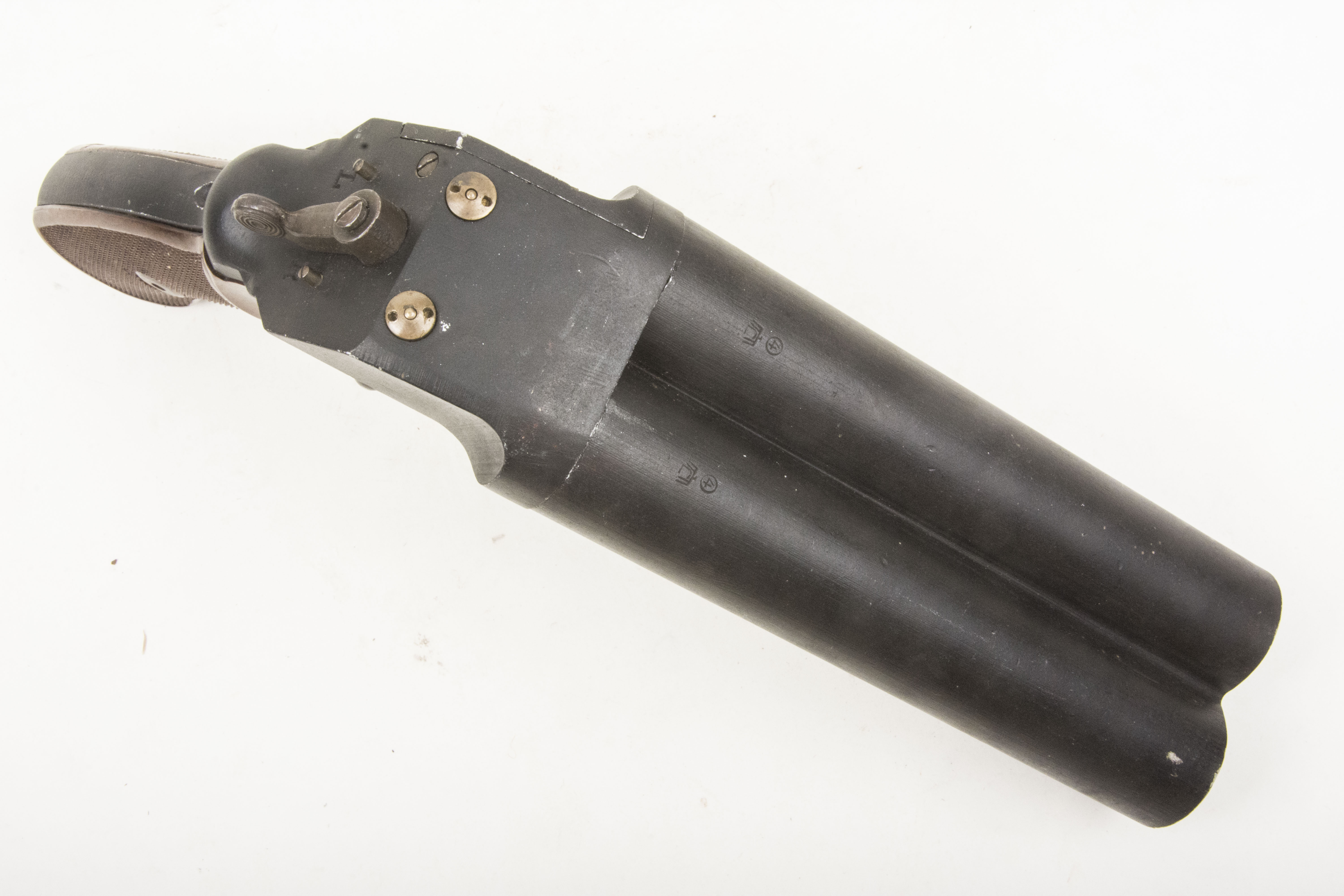 Model: Double barreled flare gun or Fliegerpistole L Markings: FZS 1943 Mak...