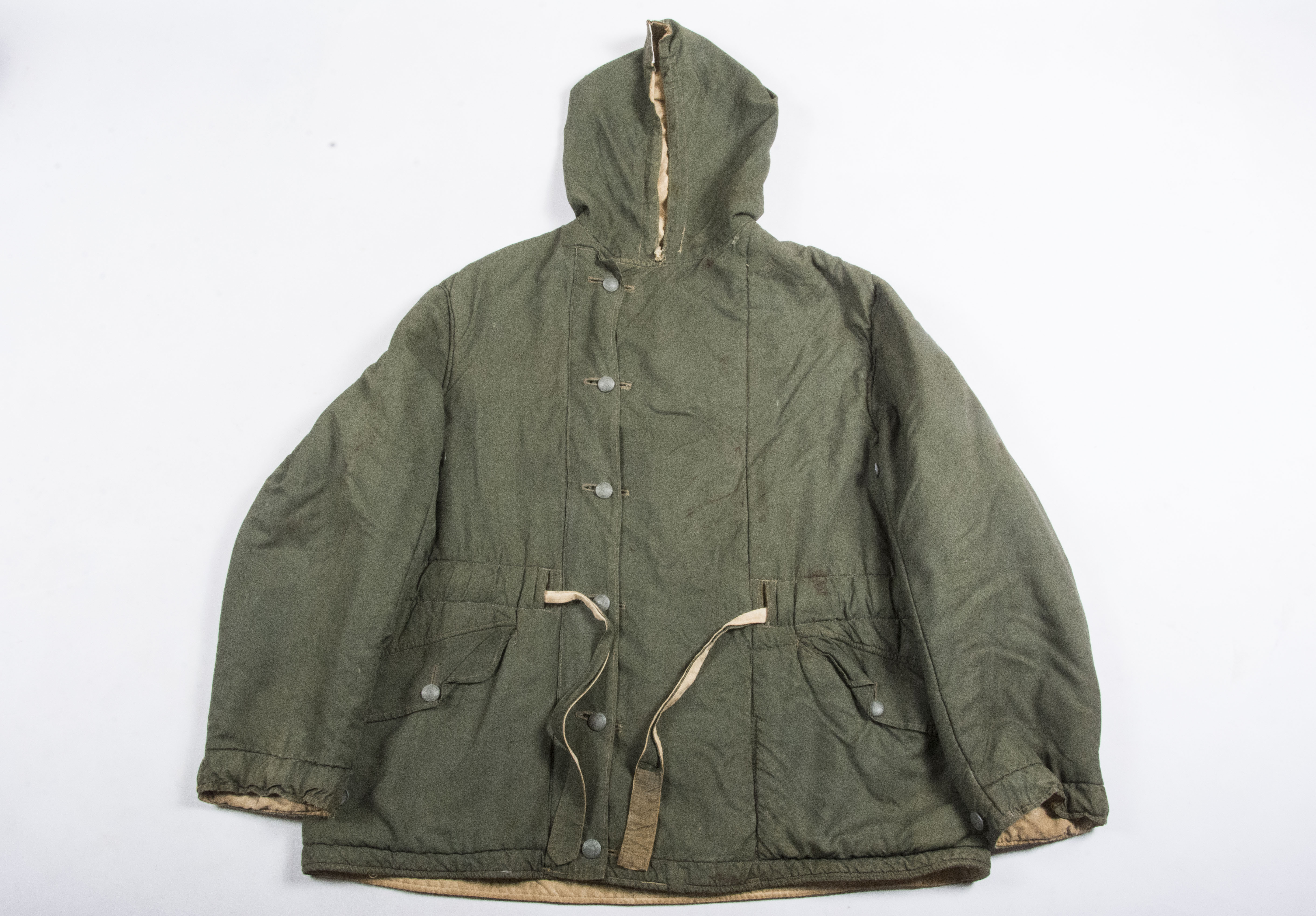 Early pattern smooth material reversible parka marked Max Müller ...
