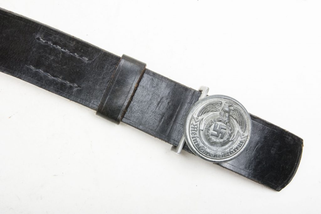 Waffen-SS Officer’s Belt and Buckle by Emil Jüttner – fjm44