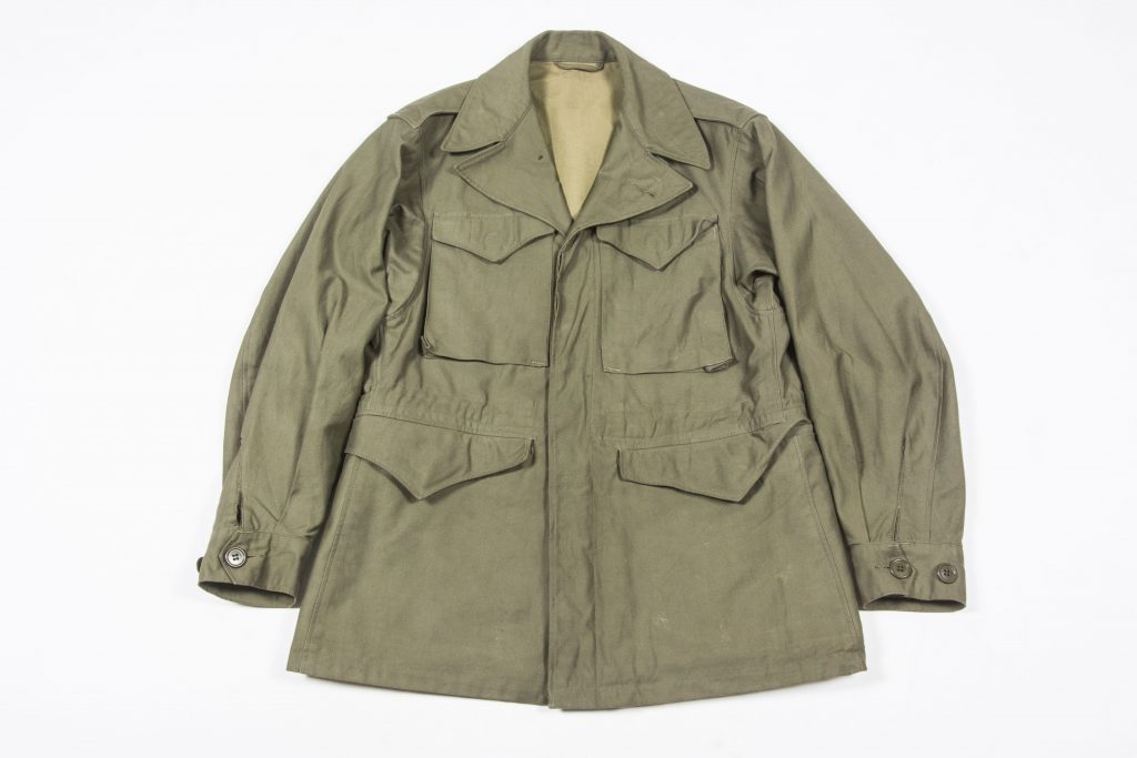 First pattern US M1943 field jacket S. Rudofker’s Sons, 1943, 34R – fjm44