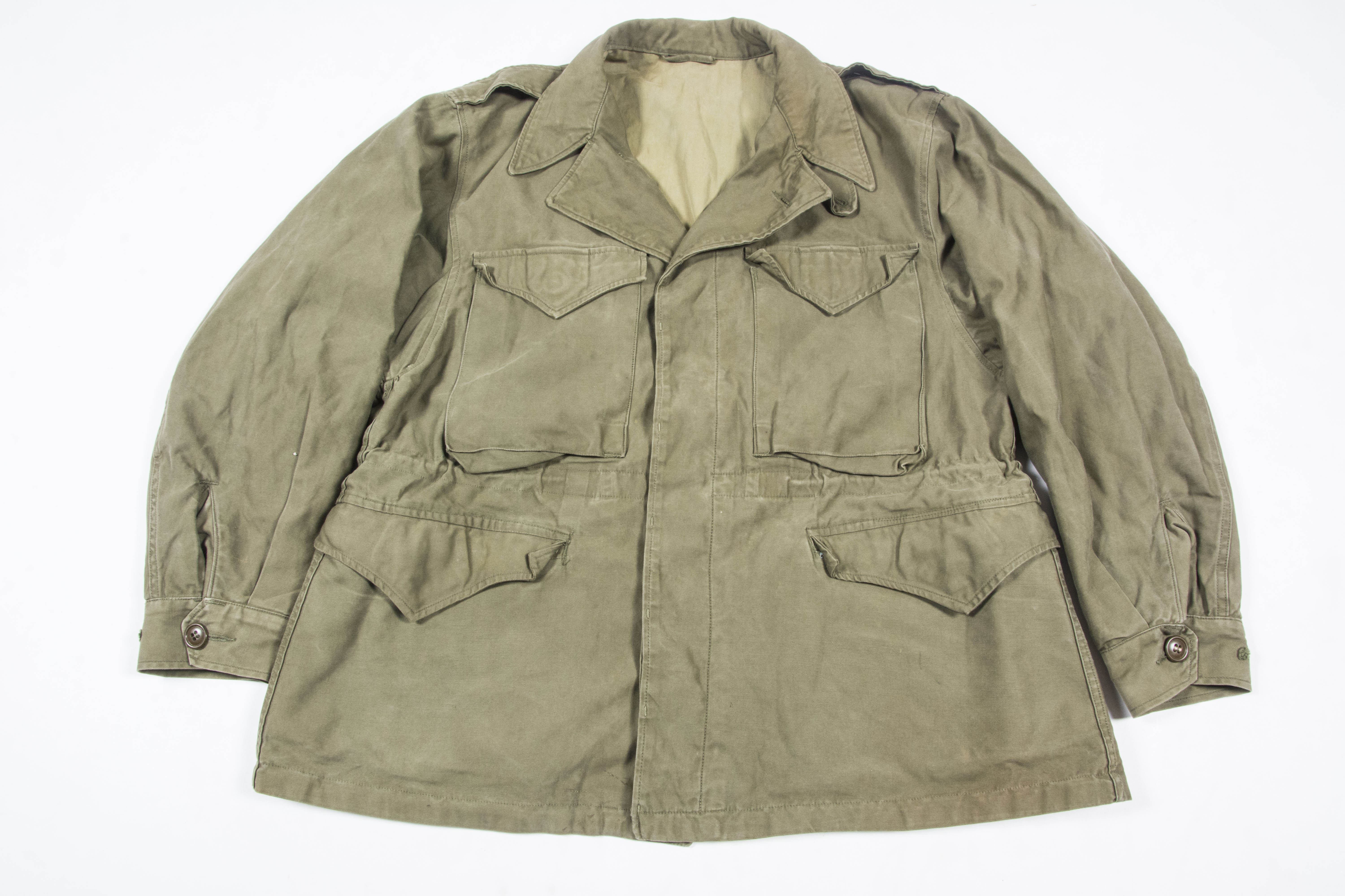 First pattern US M1943 field jacket Jacob Finkelstein & Sons size 42S ...