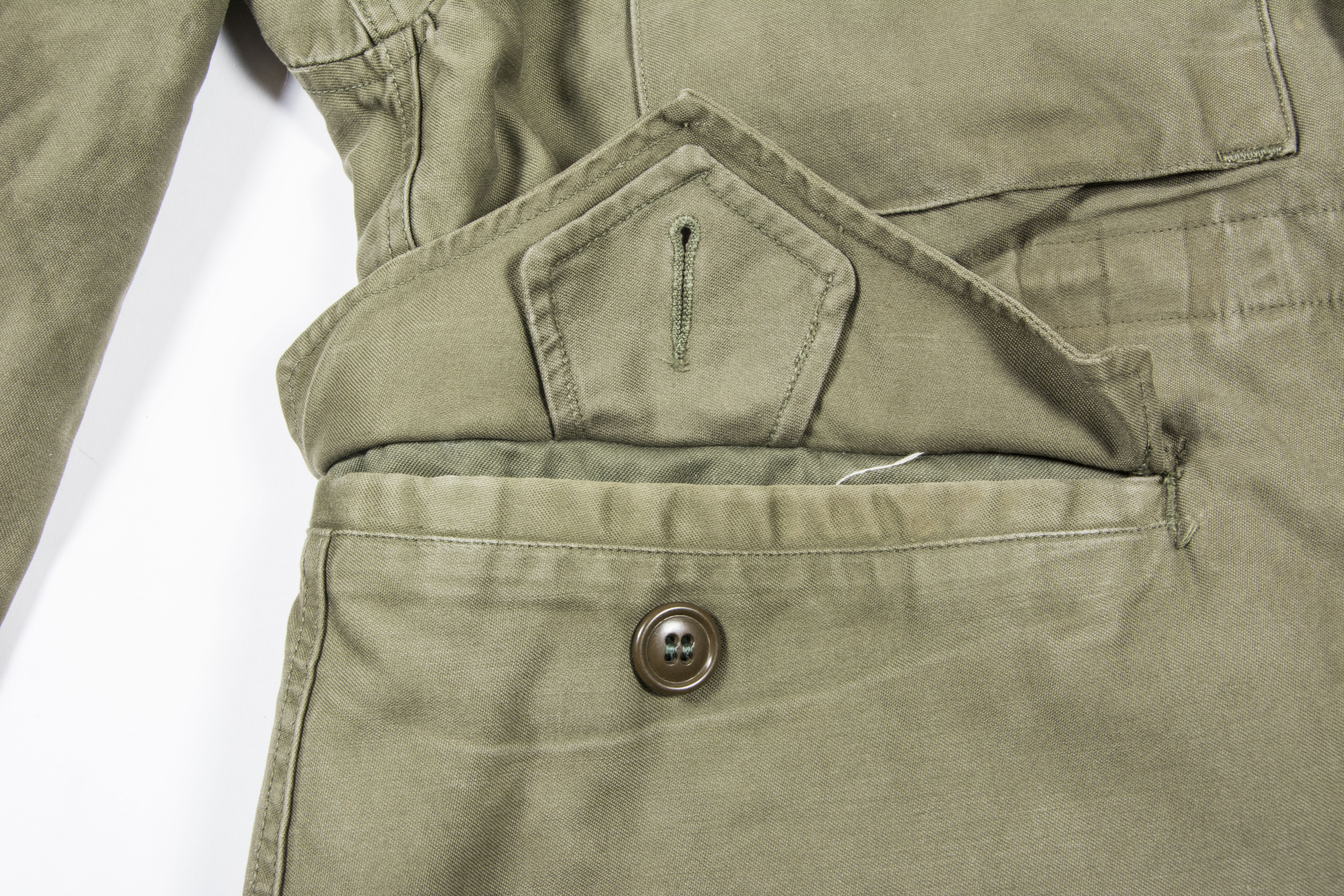 First pattern US M1943 field jacket Jacob Finkelstein & Sons size 42S ...