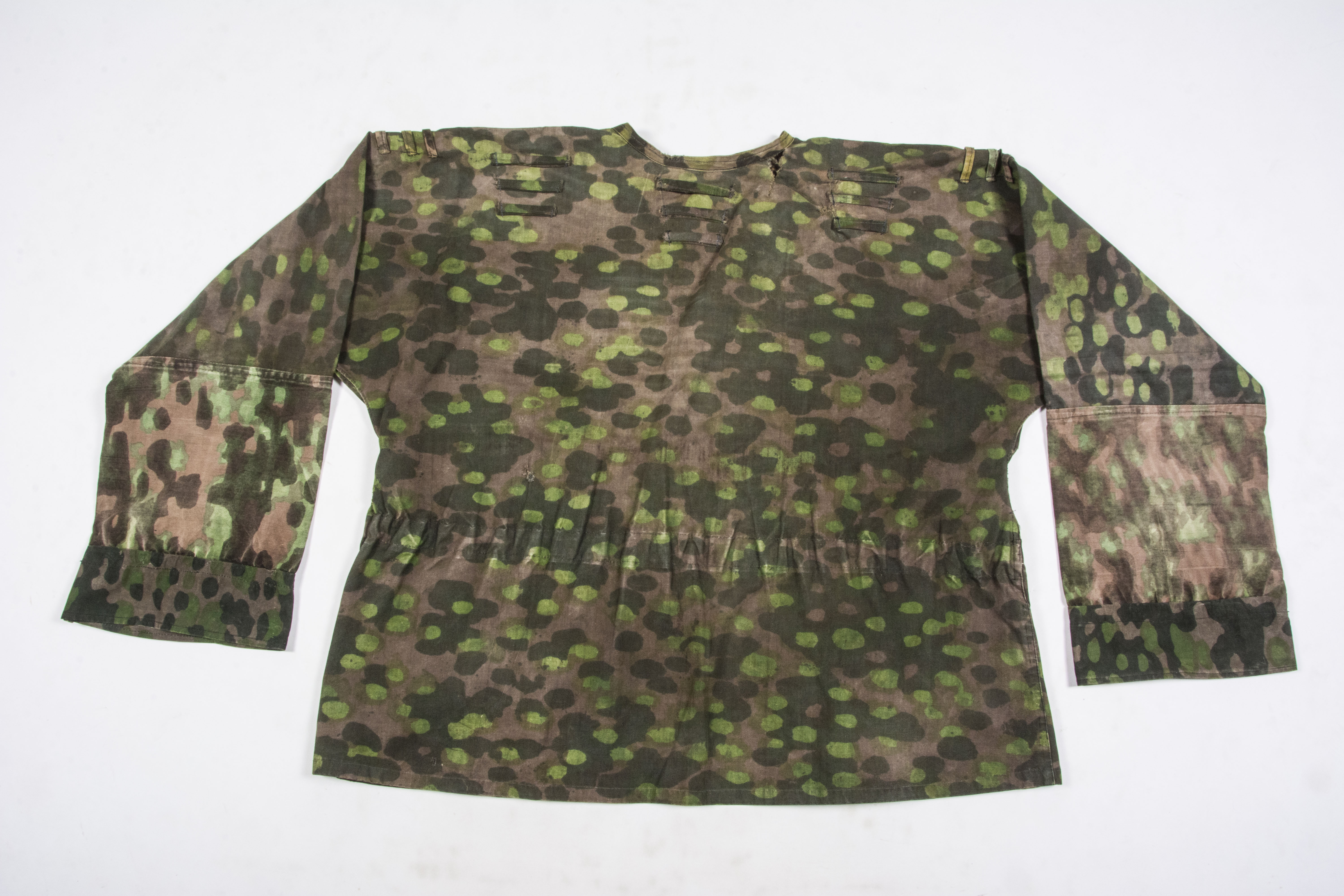 Rare published Waffen-SS M42 smock in Polyspot camouflage – fjm44