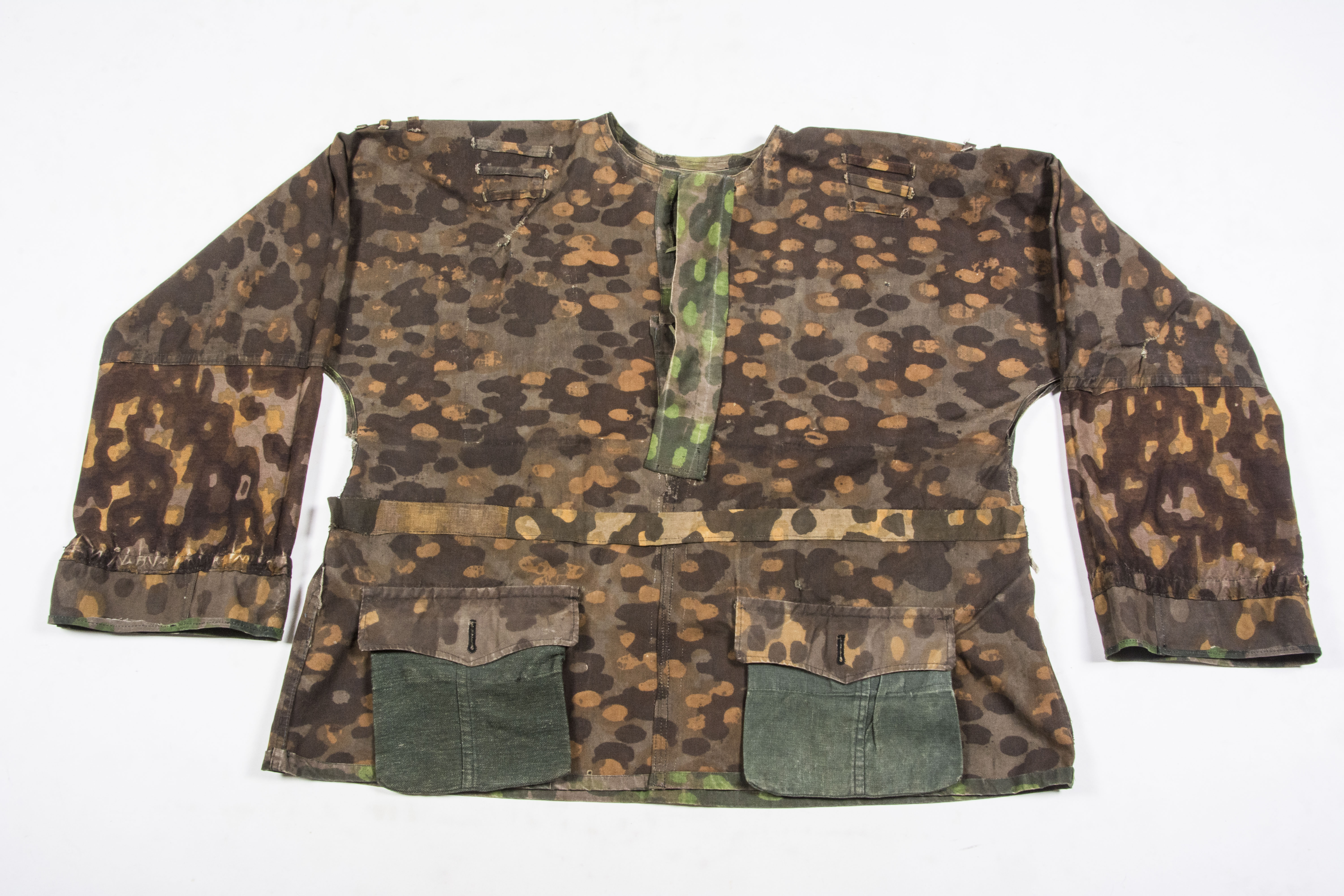 Rare published Waffen-SS M42 smock in Polyspot camouflage – fjm44