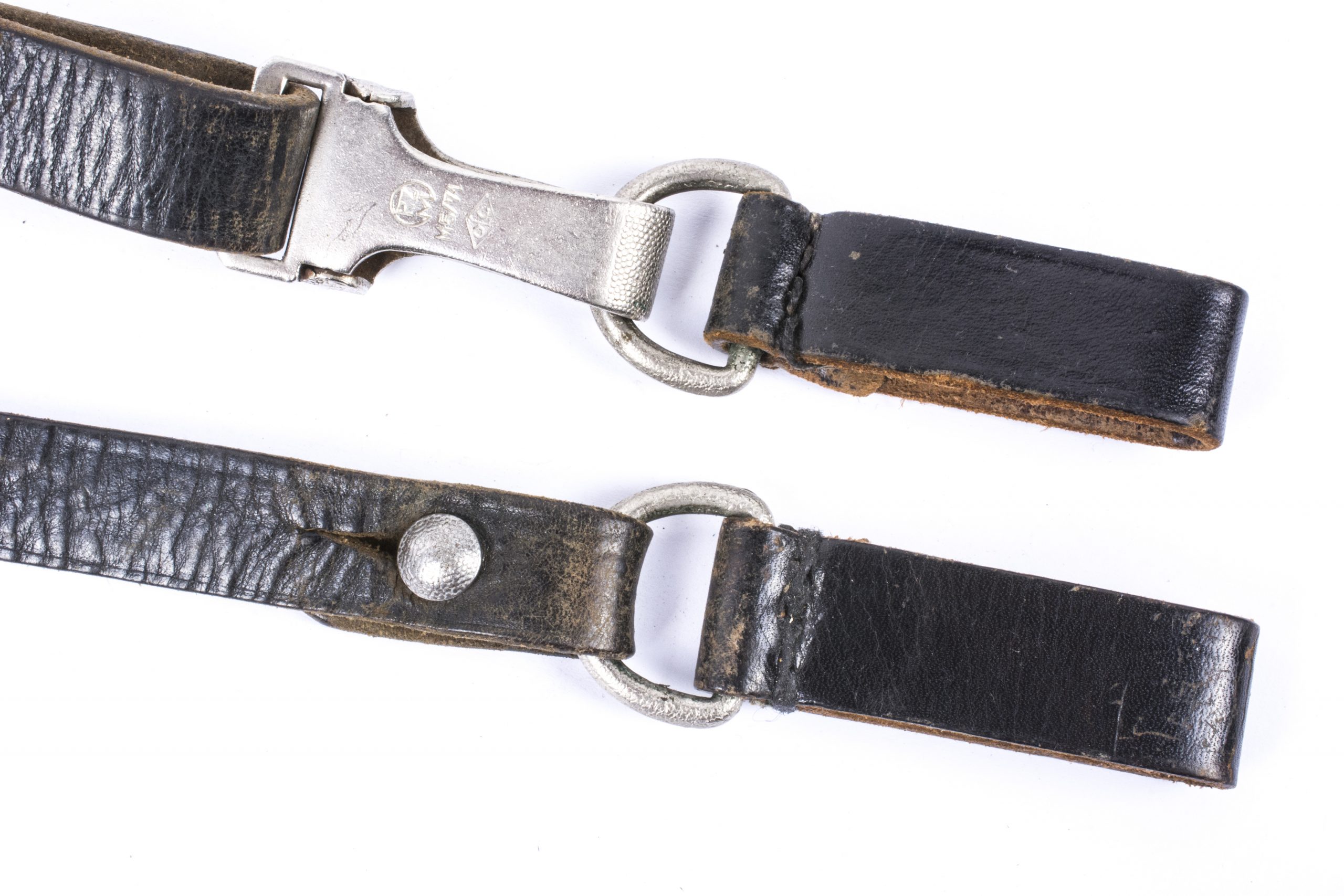 Leather cross strap marked M5/71 OLC – fjm44