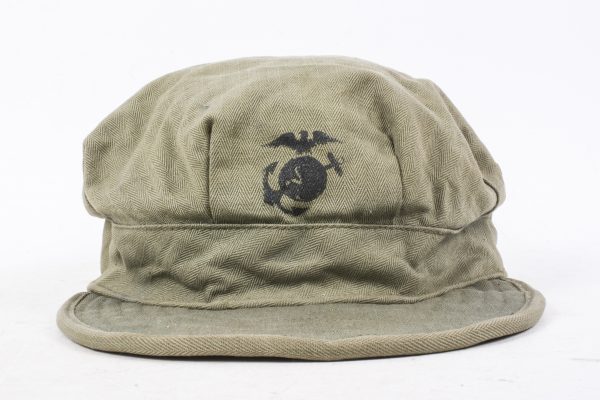 WW2 Militaire Armée USMC Marine corps P44 HBT Cap Hat-New-Toutes Tailles 