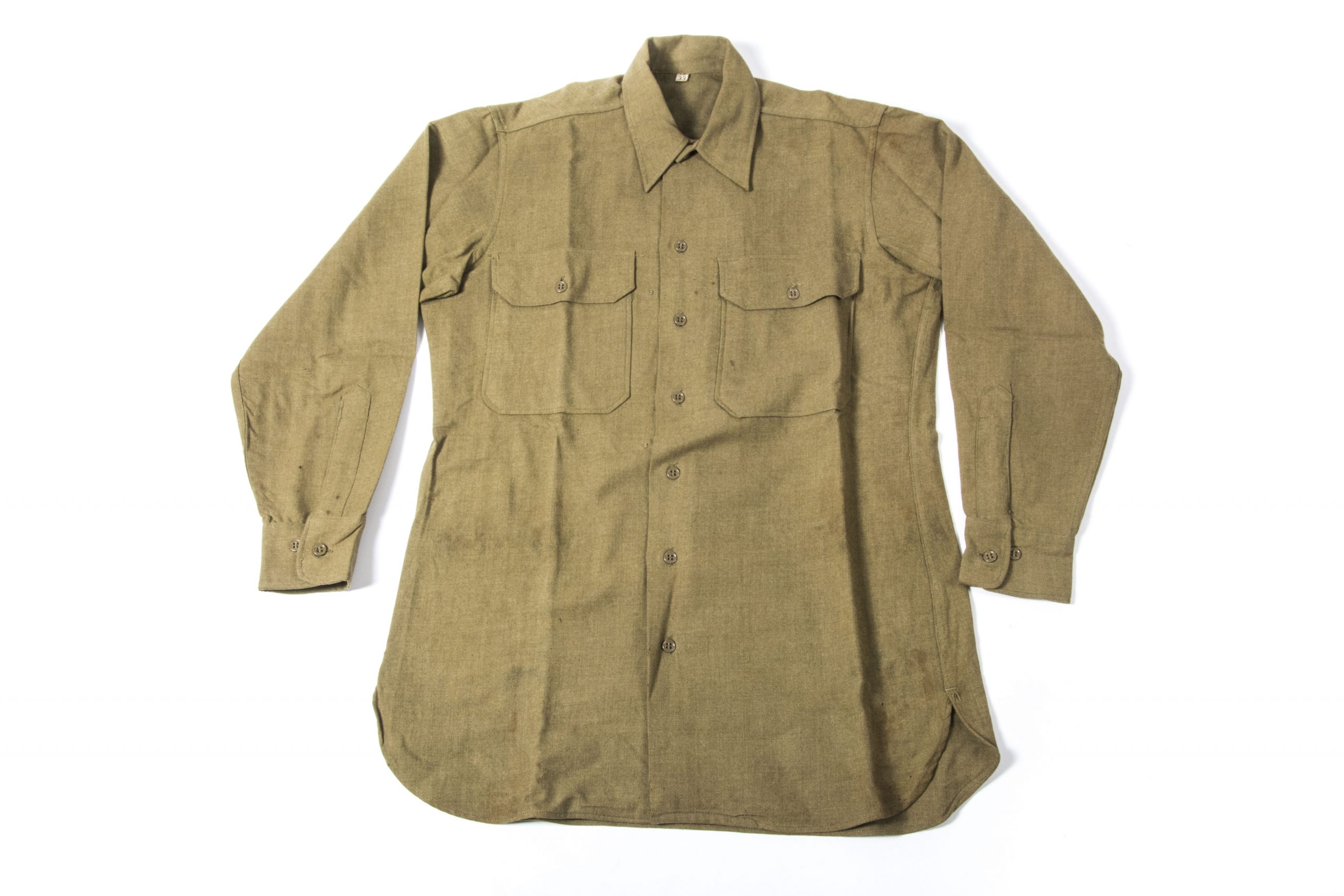 US Wool shirt with gas flap – fjm44