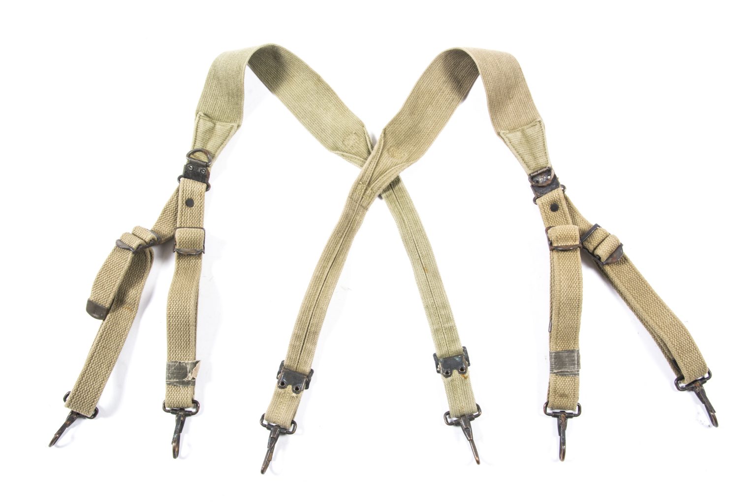 US M1936 suspenders with engineer tape – fjm44