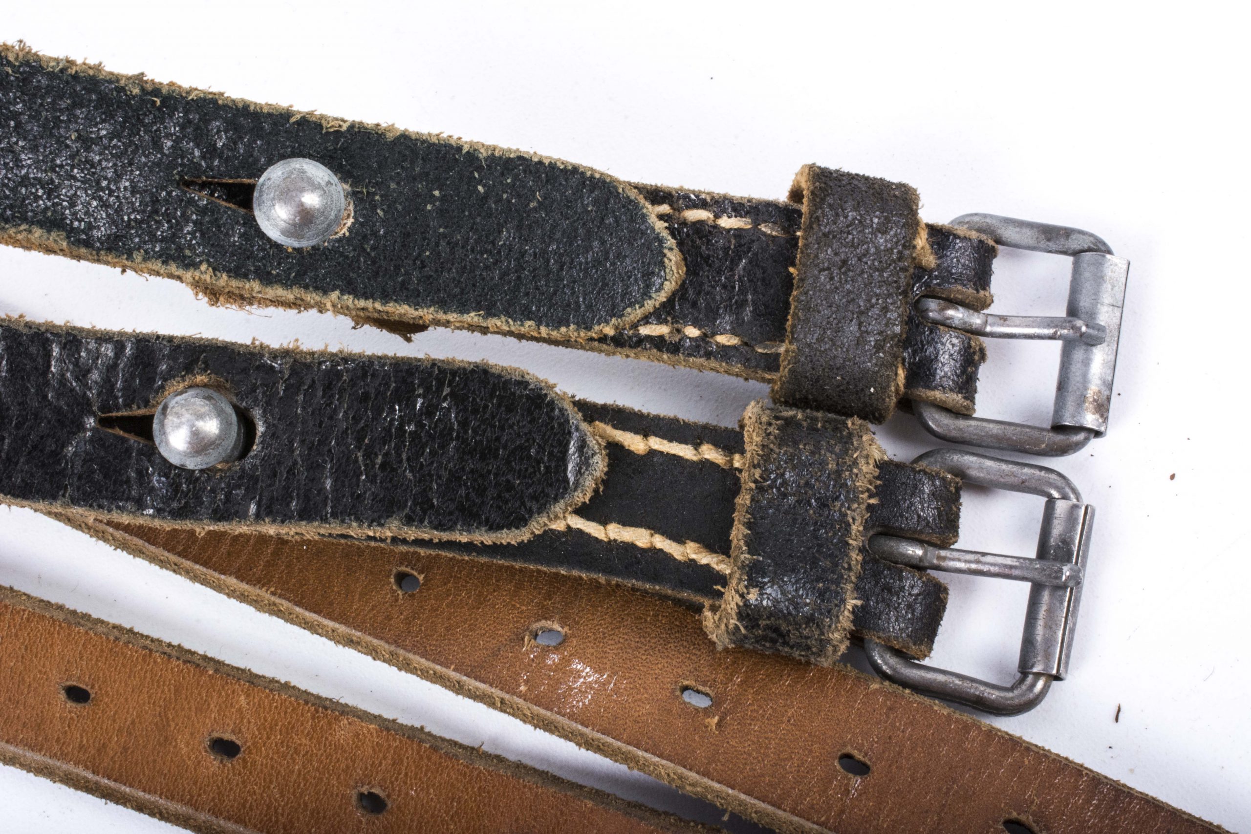 Two matching equipment straps marked Pelzer & Co. 1941 – fjm44