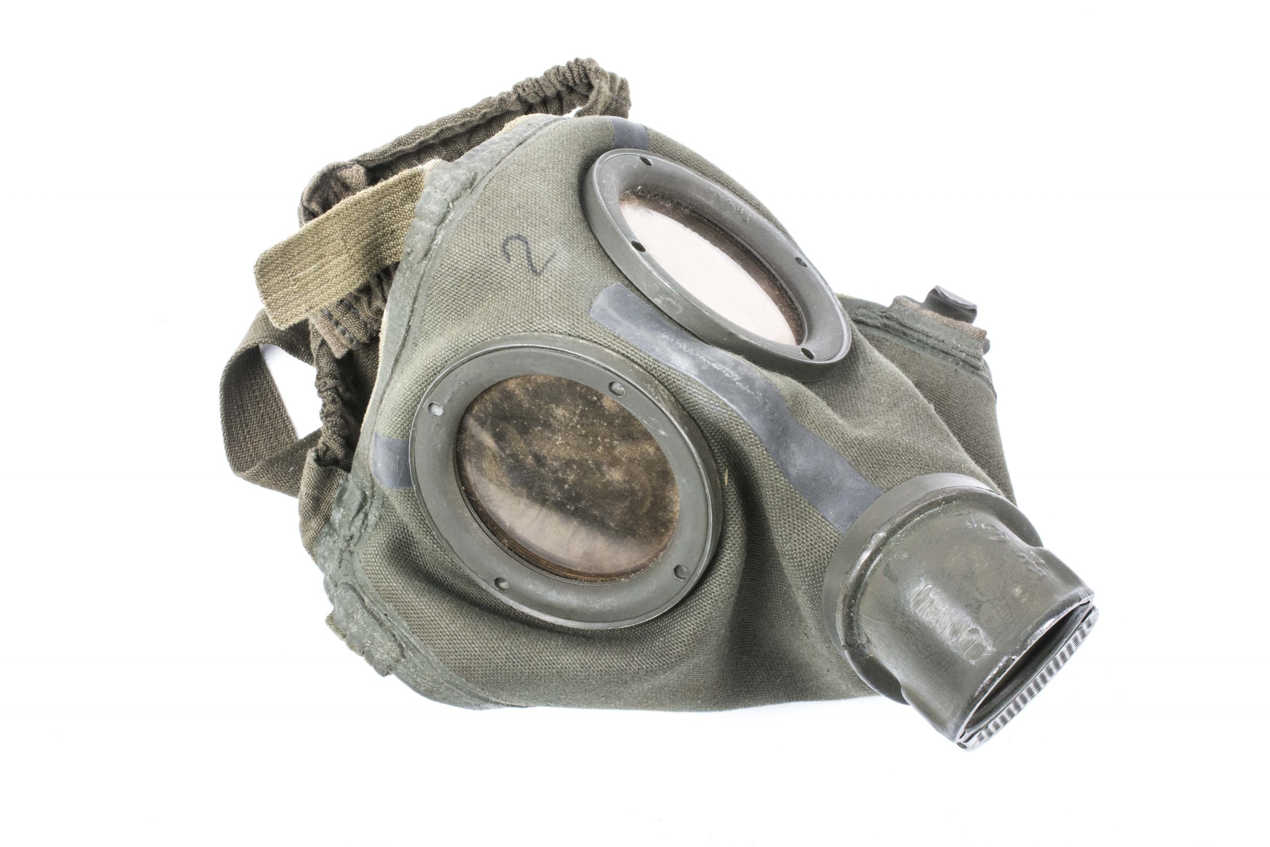 M38 gasmask marked Schutzpolizei-Abteilung – fjm44