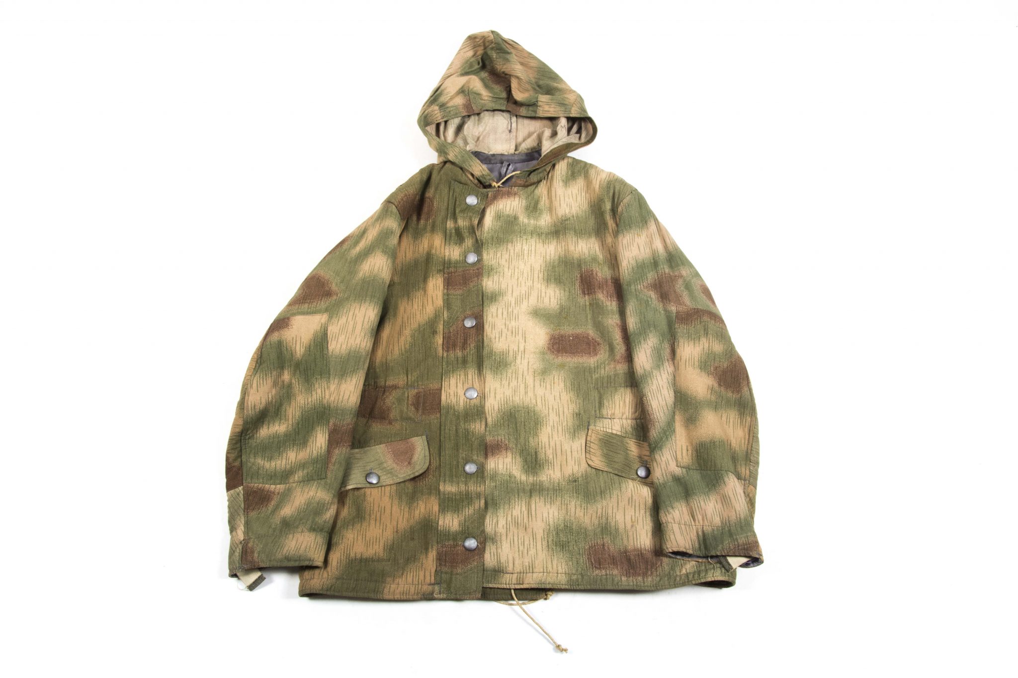 Non-reversible Sumpftarn parka in hard edged ’43 Sumpftarn pattern – fjm44