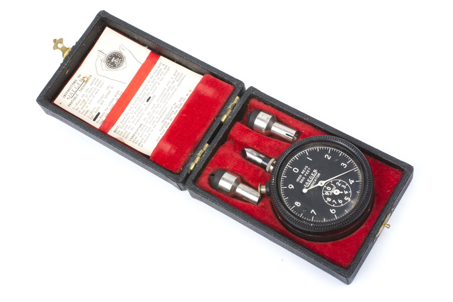 Tachometer Jaeger 1943 USAAF – fjm44