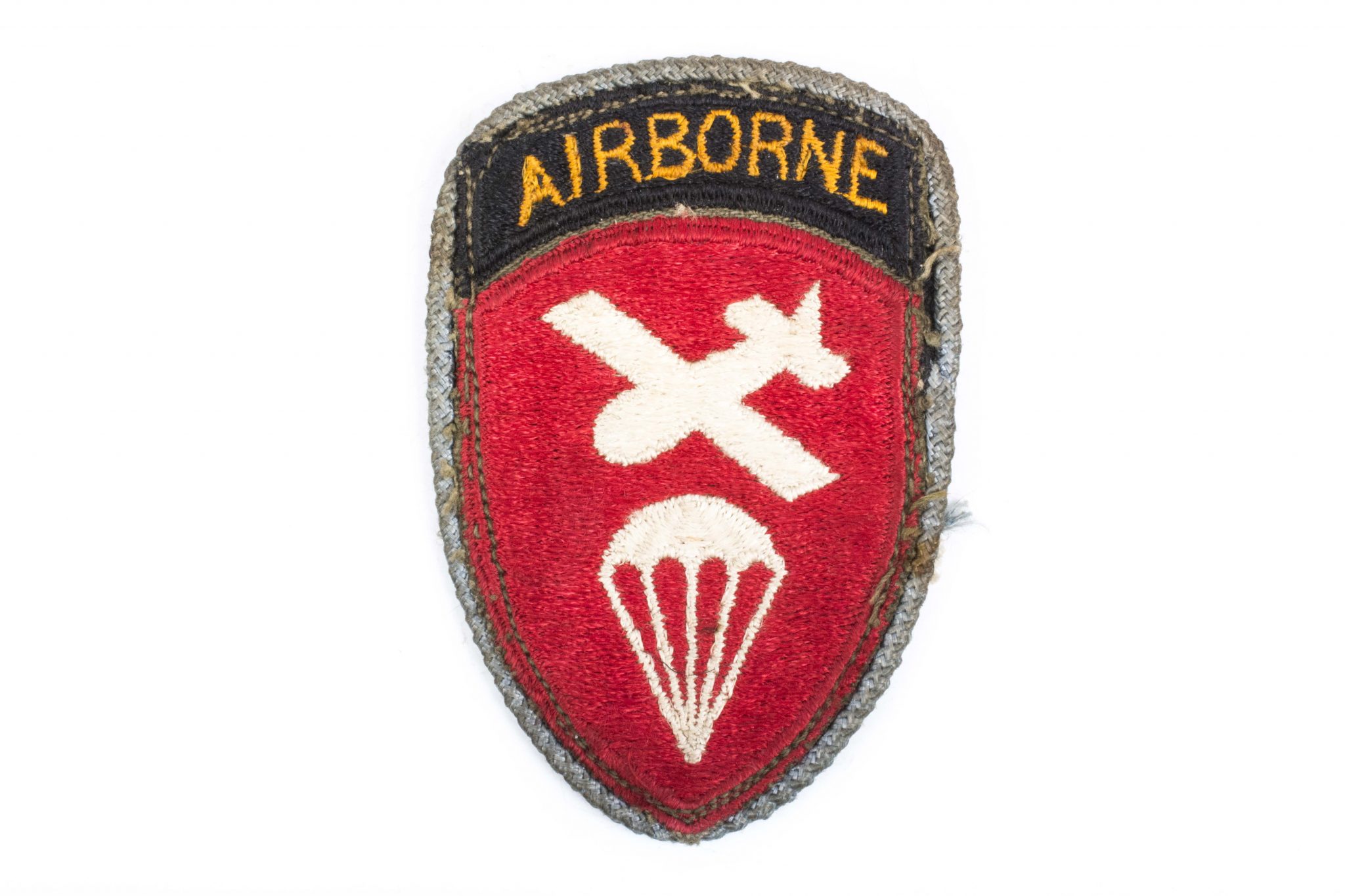 US Airborne command patch with blue piping – fjm44