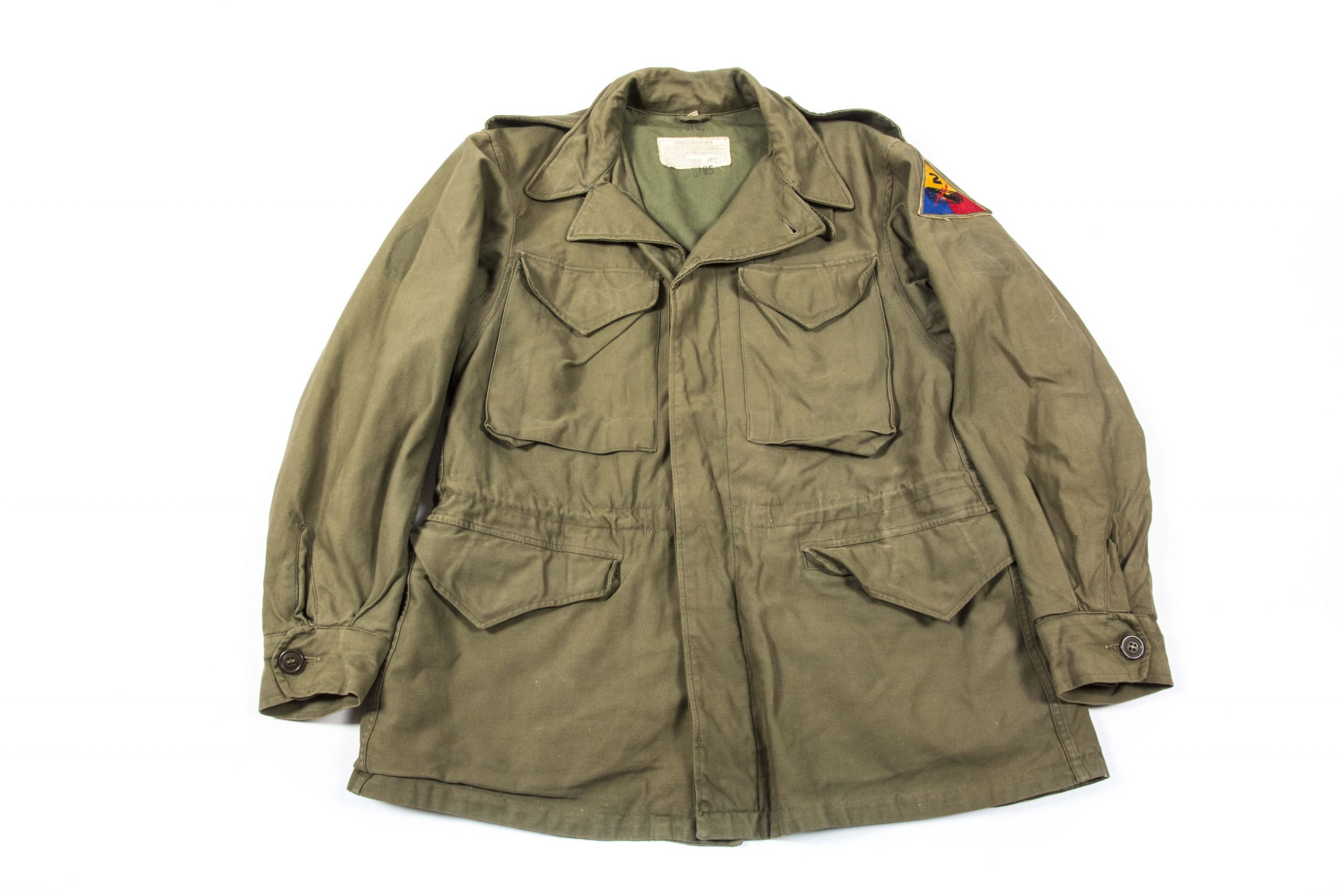 US M1943 field jacket , 2nd armoured division – fjm44