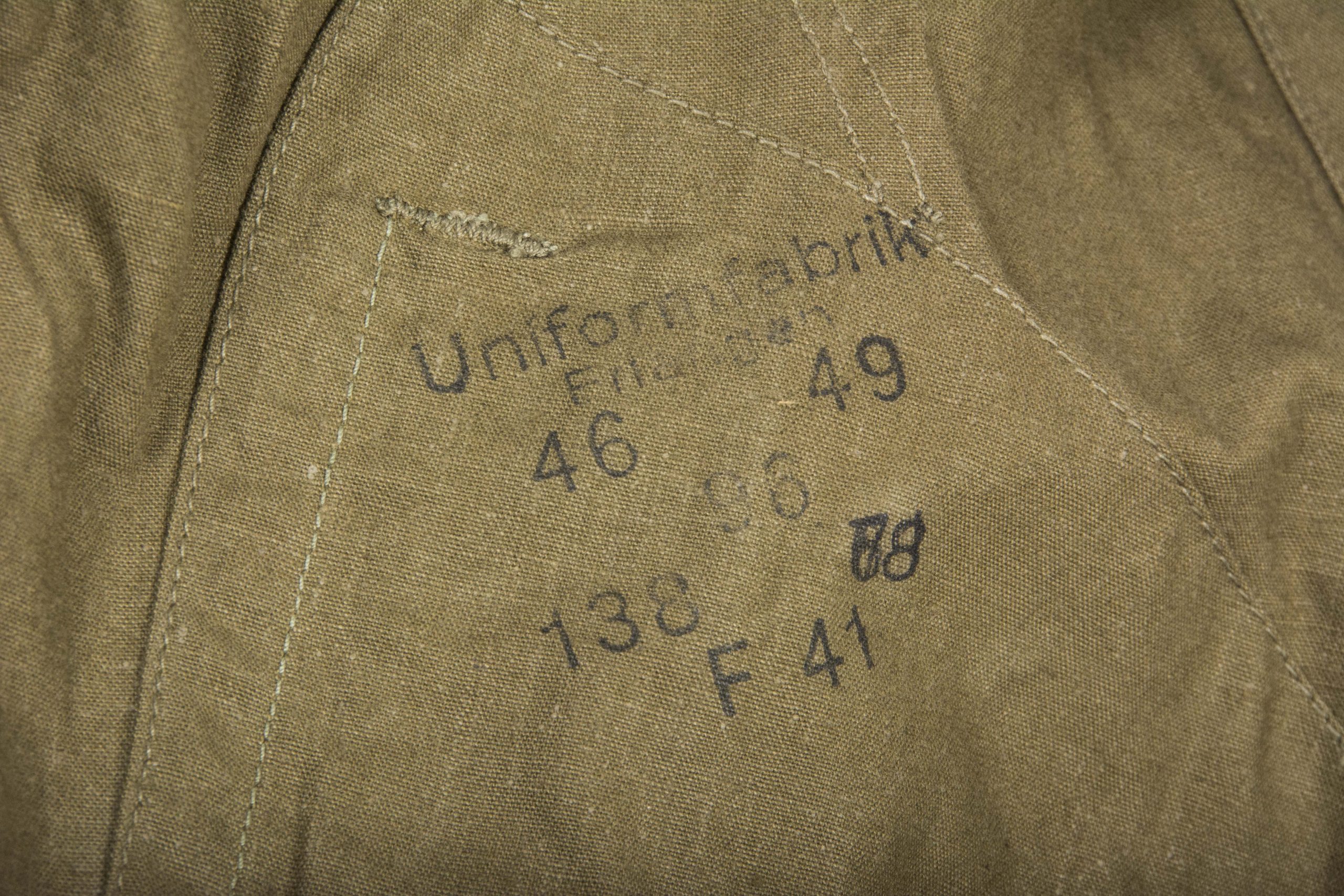 Tropical Kradmantel marked Uniformfabrik Frangen – fjm44