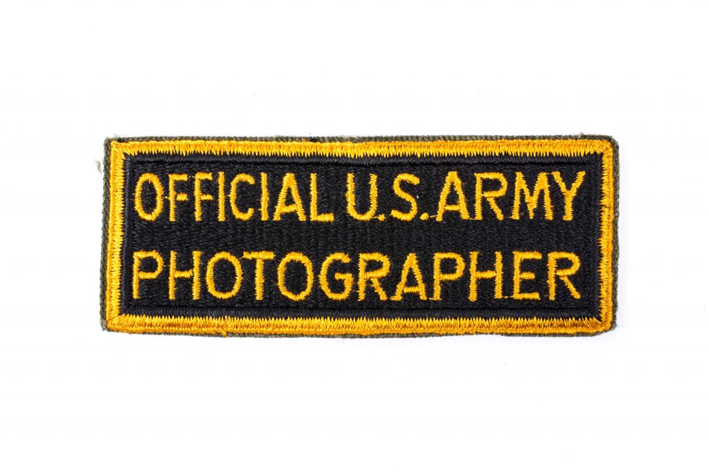 US Official US Army Photographer Insignia Fjm44