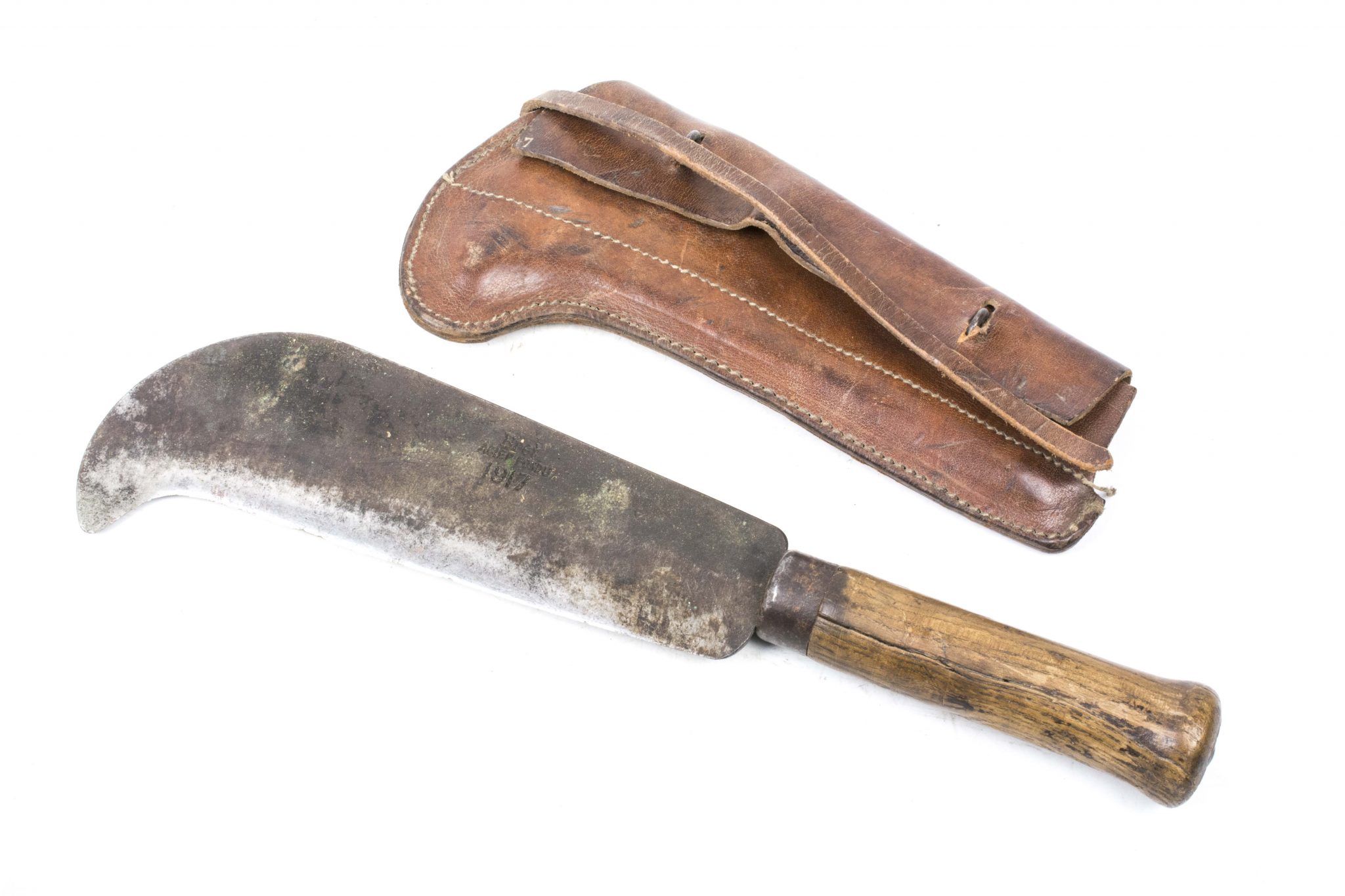 First world war French machete dated 1915 fjm44
