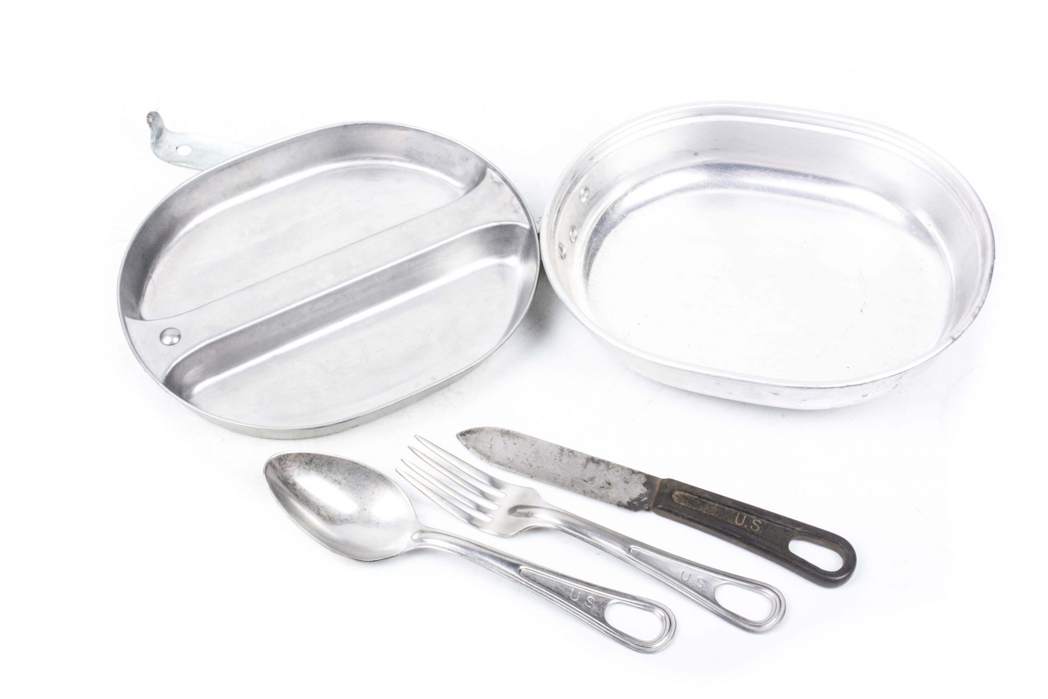 US army mess kit with utensils The Vollrath Co 1942 fjm44