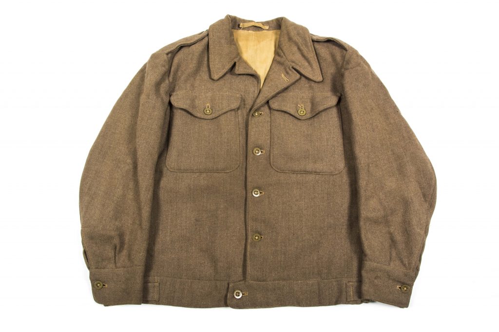US ETO Jacket, Field, Enlisted Men Size 36R British Made – fjm44