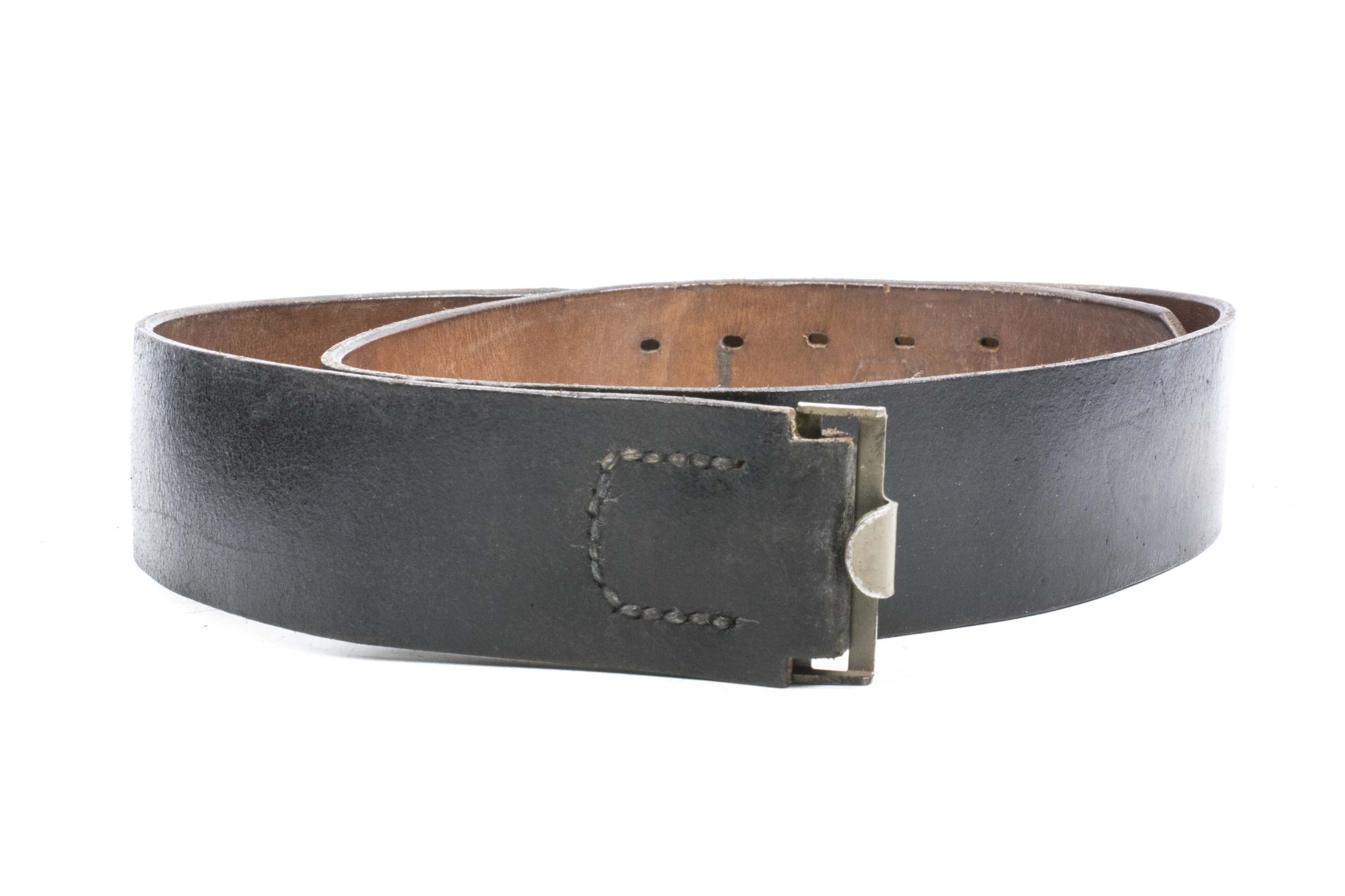 Leather equipment belt marked 0/0564/0005 – fjm44