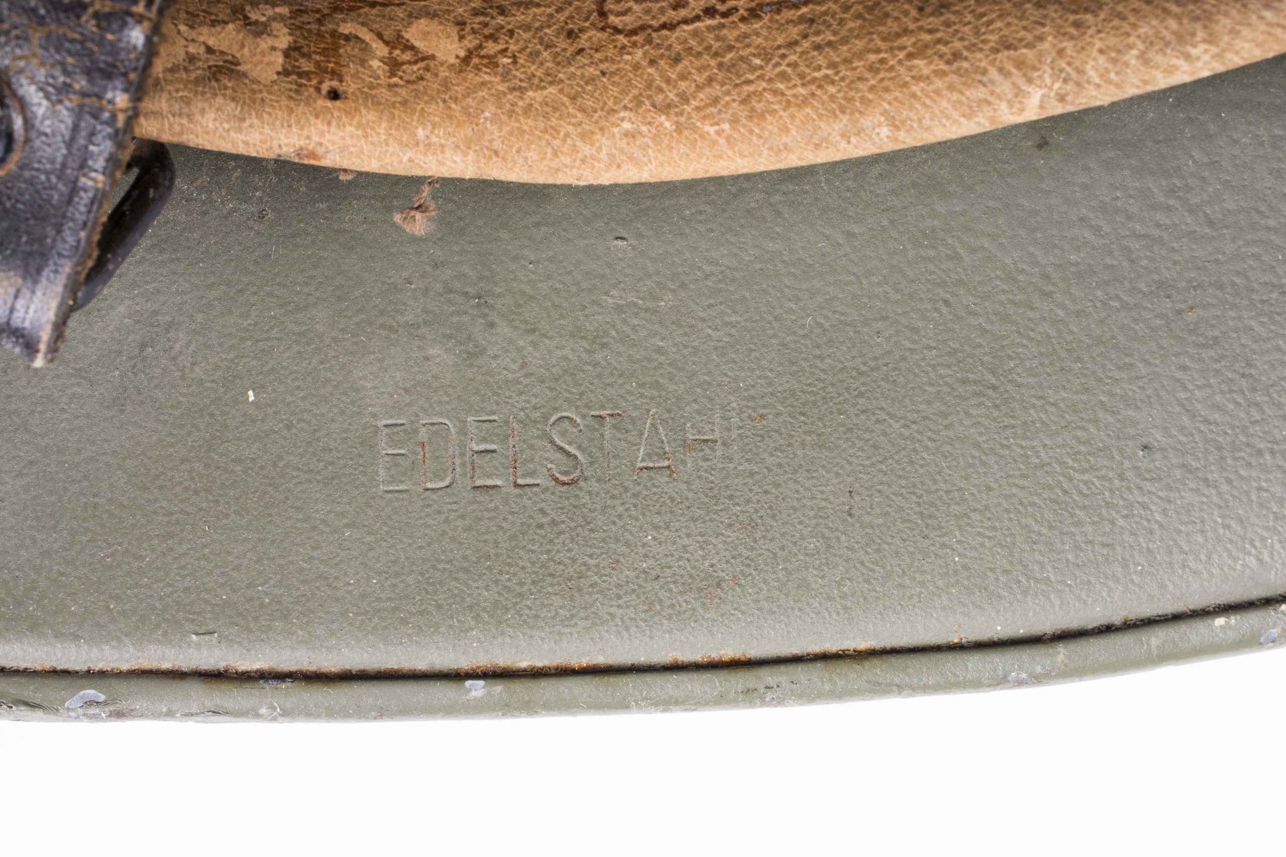 Early Feldgrau Edelstahl helmet – fjm44