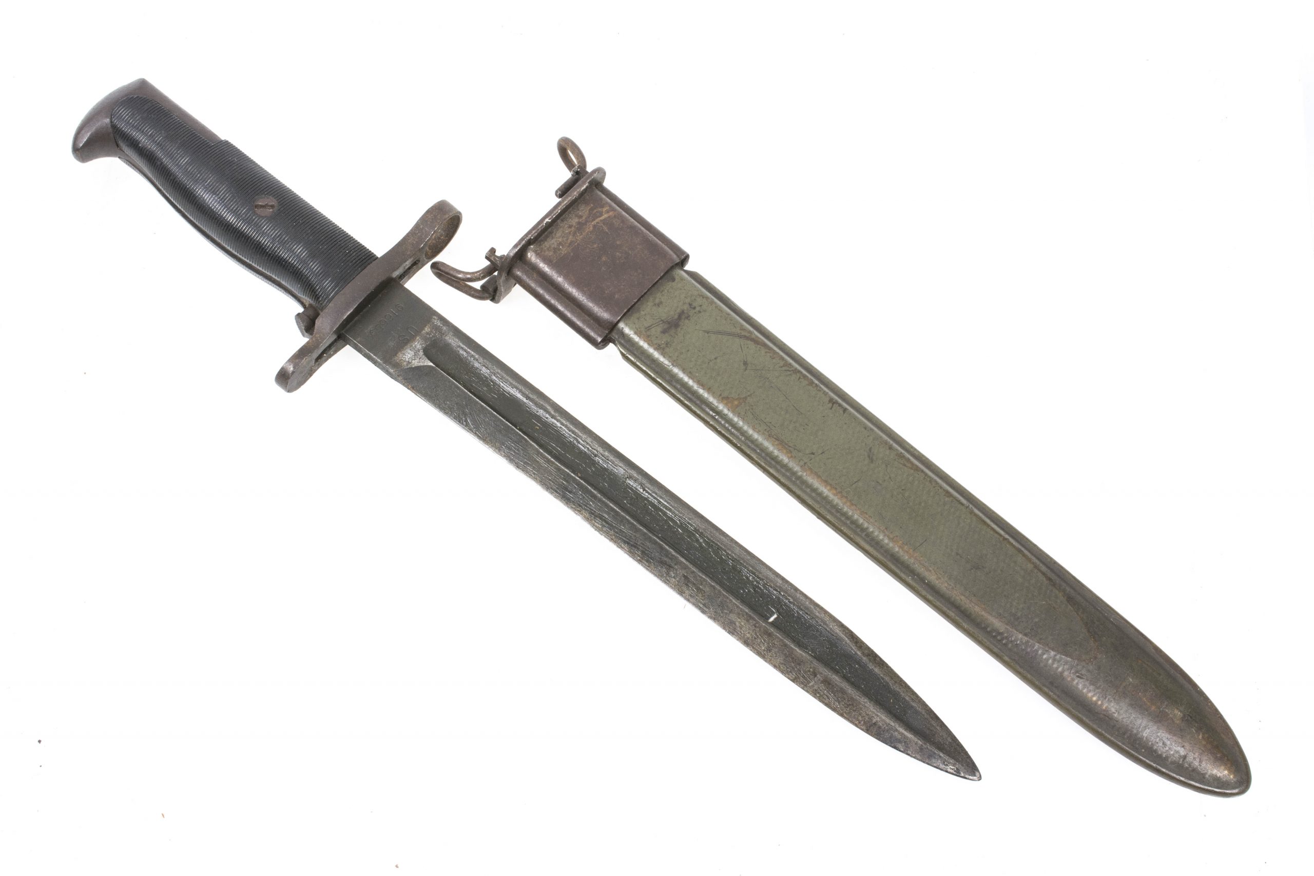 US M1 Garand Bayonet Marked SA 1918 Fjm44 US M1 Garand Bayonet Marked SA 1918 Fjm44