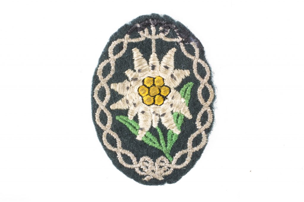 Heer embroidered Gebirgsjäger sleeve badge – fjm44