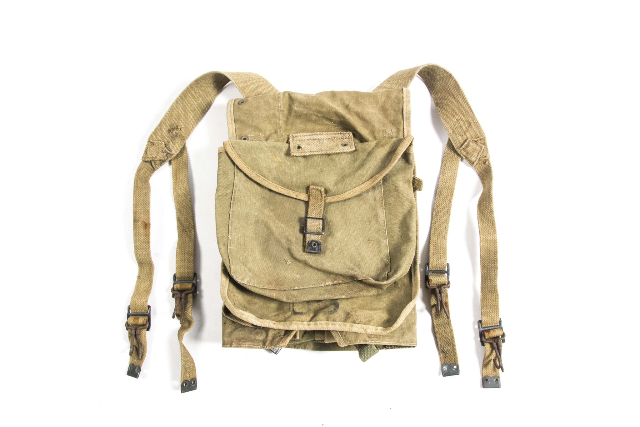 US M1928 haversack British Made 1944 – fjm44