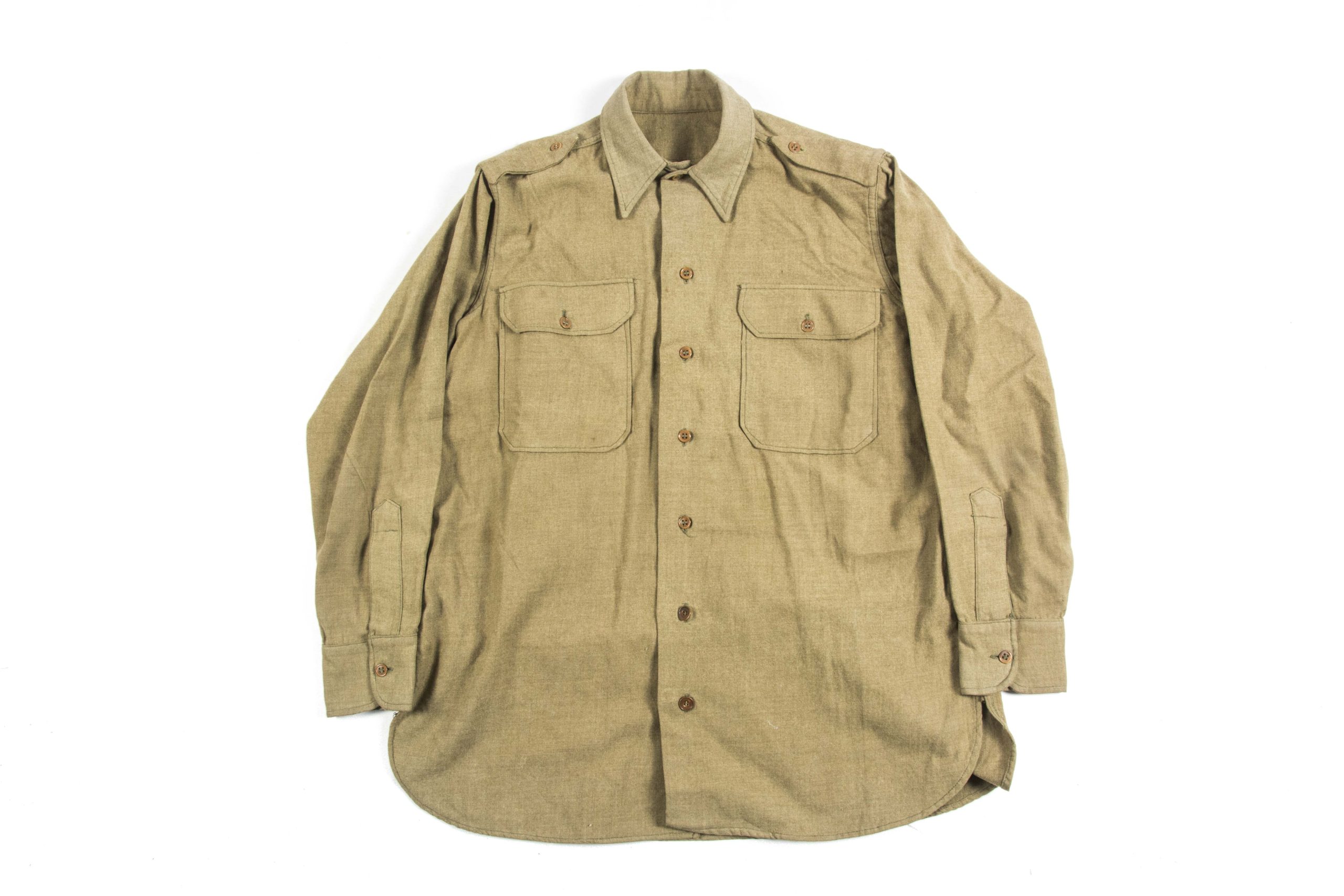 US Shirts, Flannel, converted, officers – fjm44