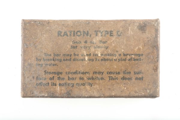 Famous D Ration US army D-ration chocolate bar by McKay-Davis Co. – fjm44